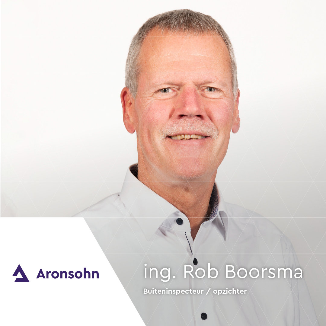 Buiteninspecteur Rob Boorsma | Aronsohn