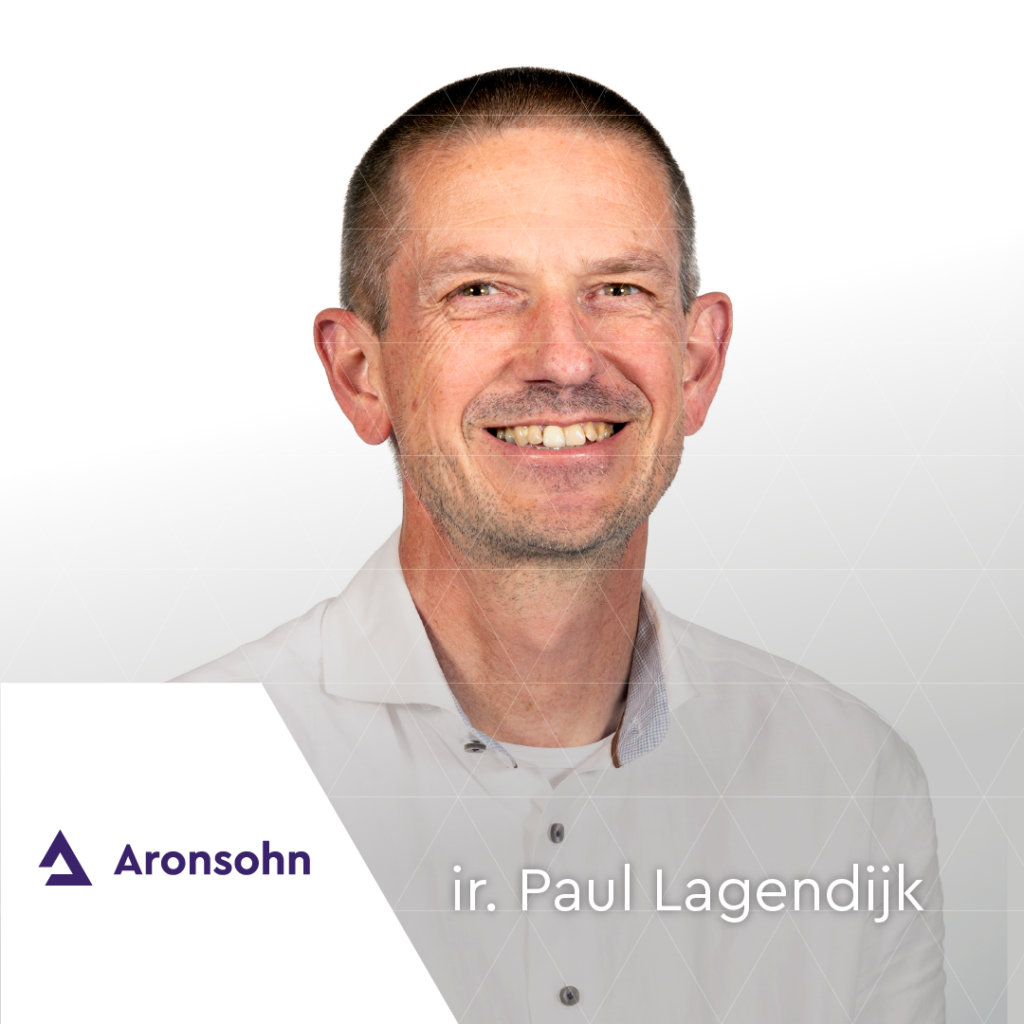 Paul Lagendijk, constructief ontwerper bij Aronsohn