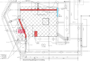 Slooptekening bunker Radboudumc